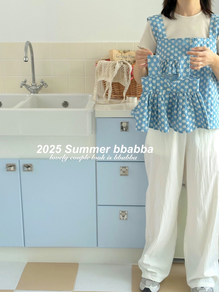 親子|藍雛菊背心3