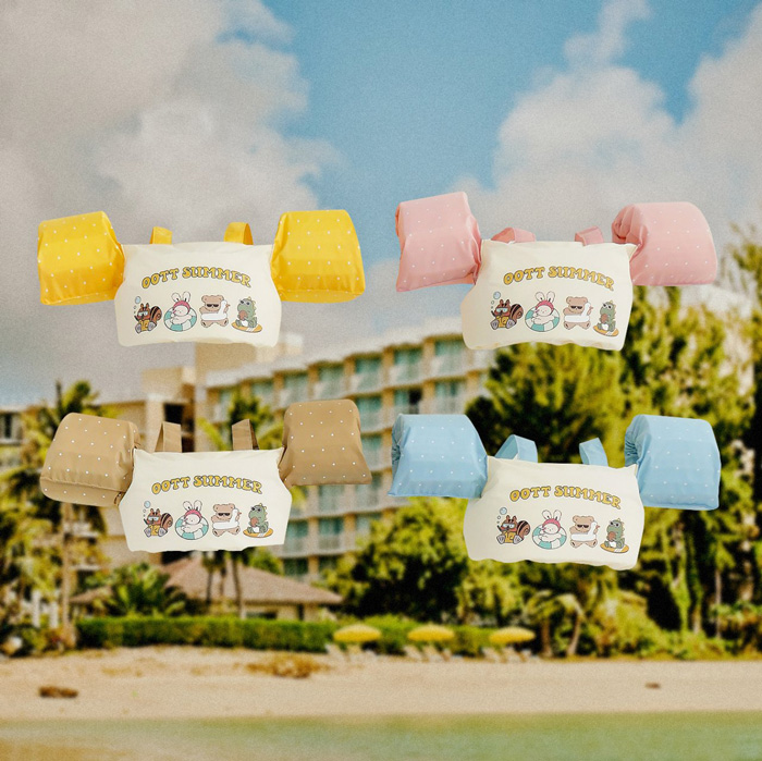 兒童浮力背心泳圈 (4色)1