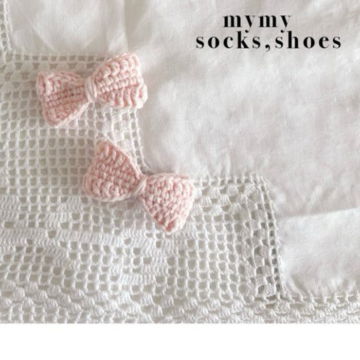 蝴蝶結髮夾組 (2色)4