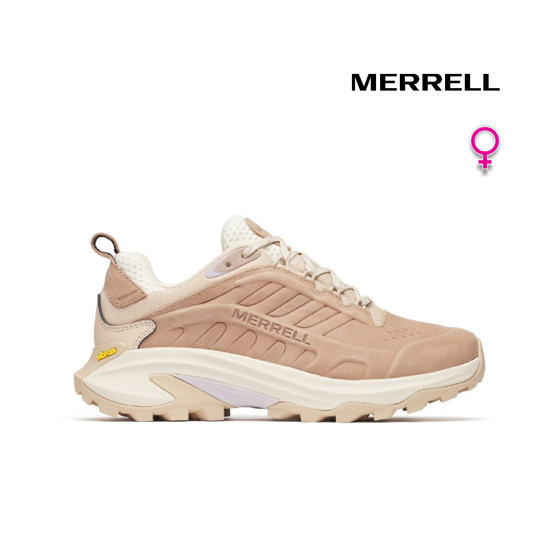 MERRELL MOAB SPEED 2 LTR WP 防水登山健行鞋 女款 榛果棕 (038840)