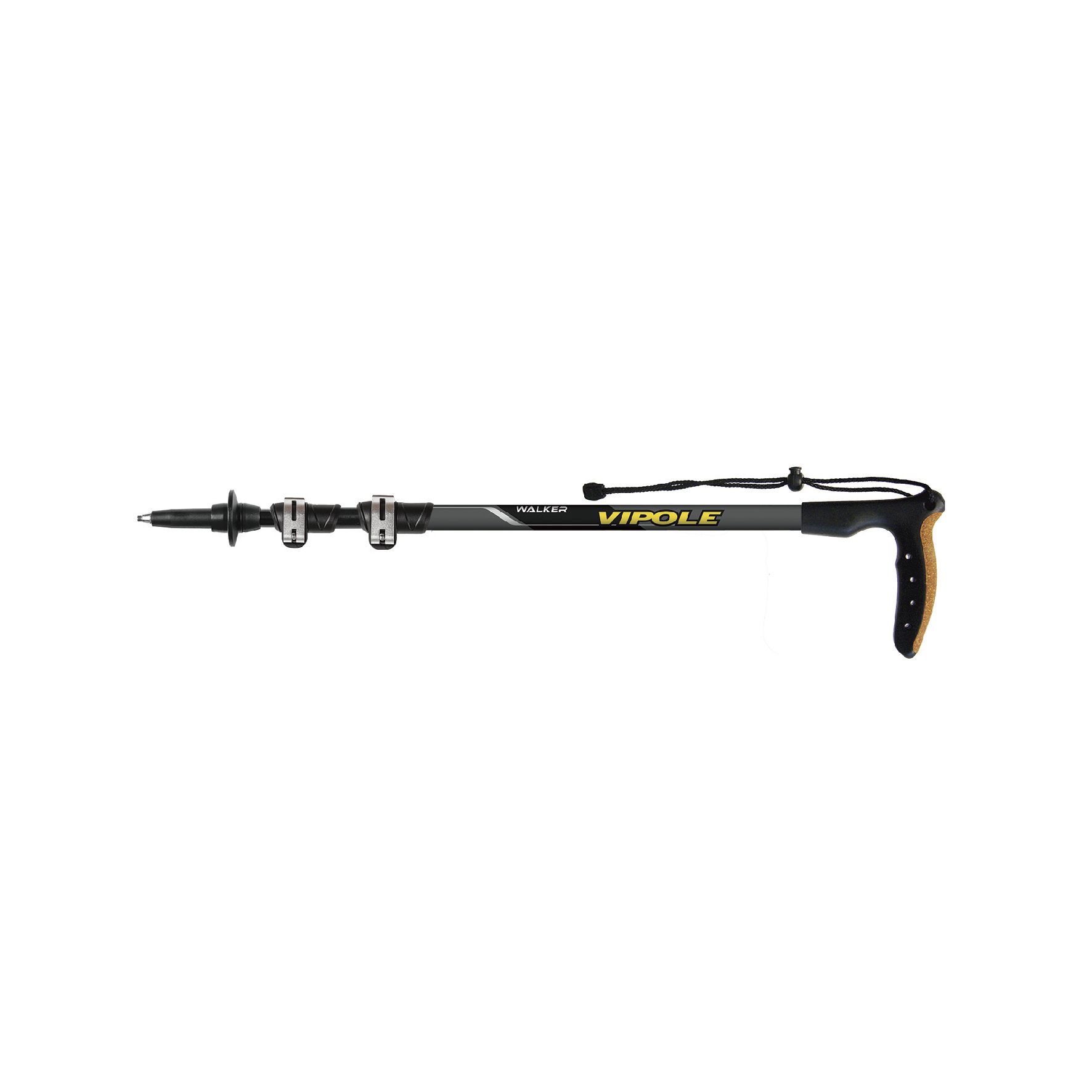 VIPOLE WALKER QL100雙快調拐杖型登山杖 雙系統調節 健行 公司貨 維修保固2