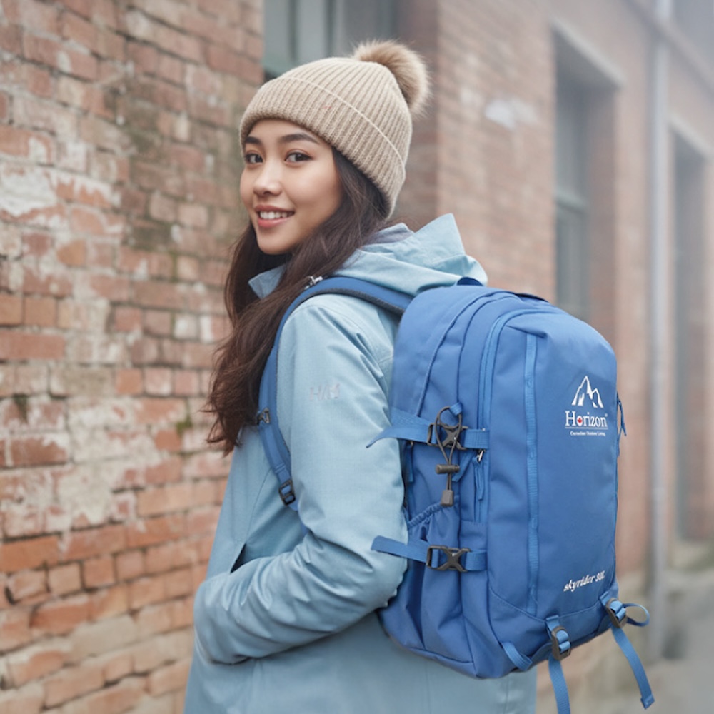 【預購】Horizon Outdoor 天行者負重強化減壓後背包 Skyrider 30L|多夾層設計旅行登山背包│肩帶穩固好調節│背部減壓吸震軟板12