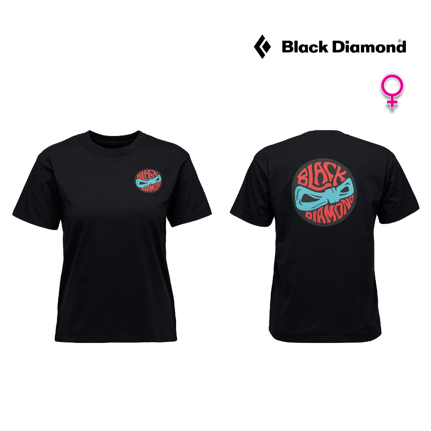 BLACK Diamond W Rope Badge Short Sleeve Tee 短袖上衣 黑色 舒適 暢銷款1