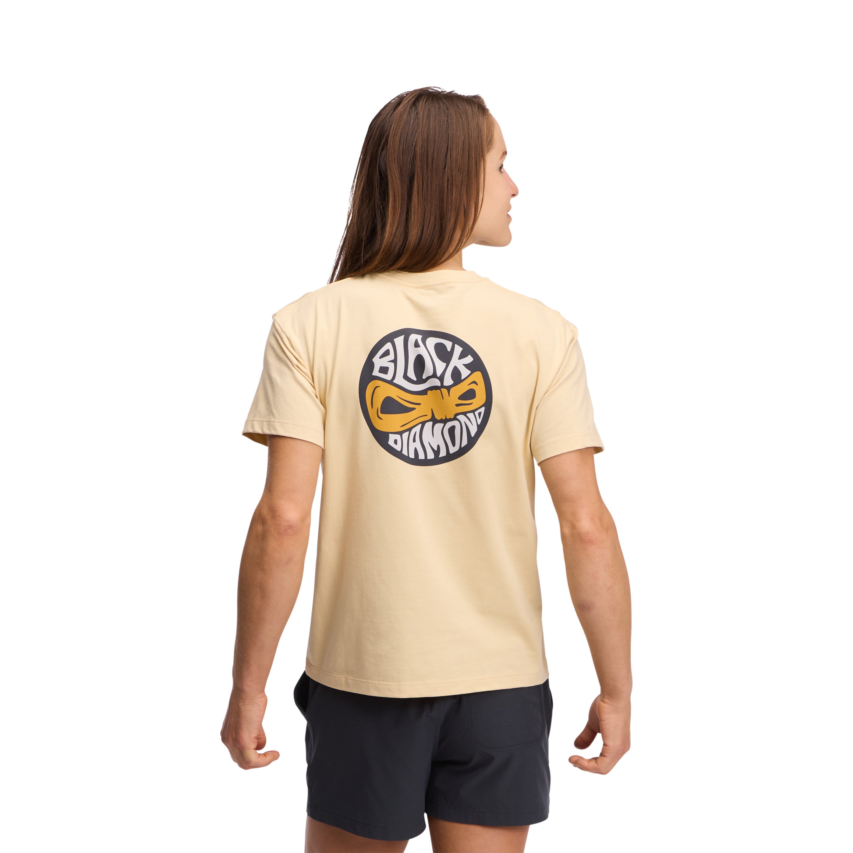 BLACK Diamond W Rope Badge Short Sleeve Tee 短袖上衣 鵝黃色 舒適 暢銷款(複製)6
